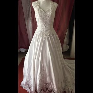 Michaelangelo Halter Gown